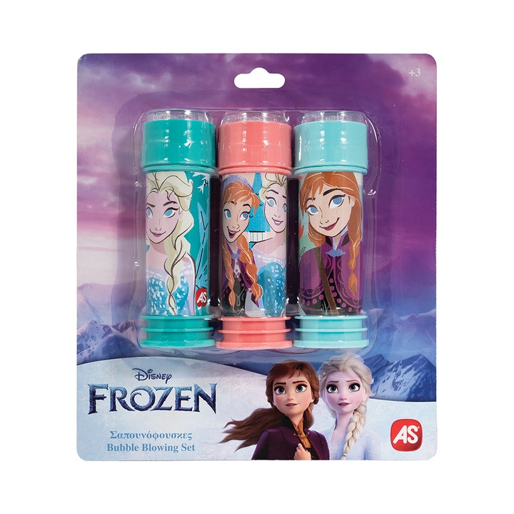 Комплект за сапунени мехури AS - Disney Frozen
