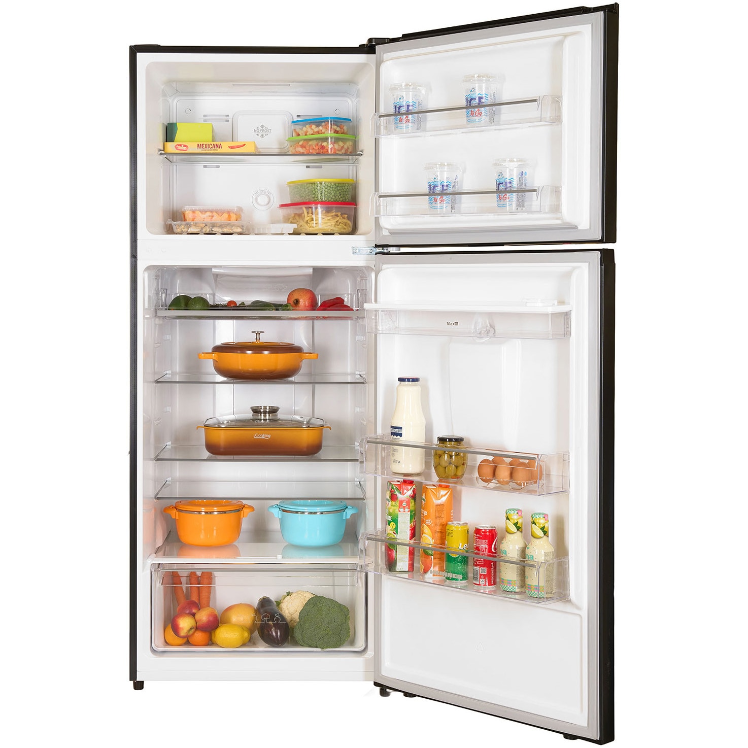 Hukumari様 Frigider cu doua usi Heinner HF-HM413NFDXWDE++, 413 l, Full No