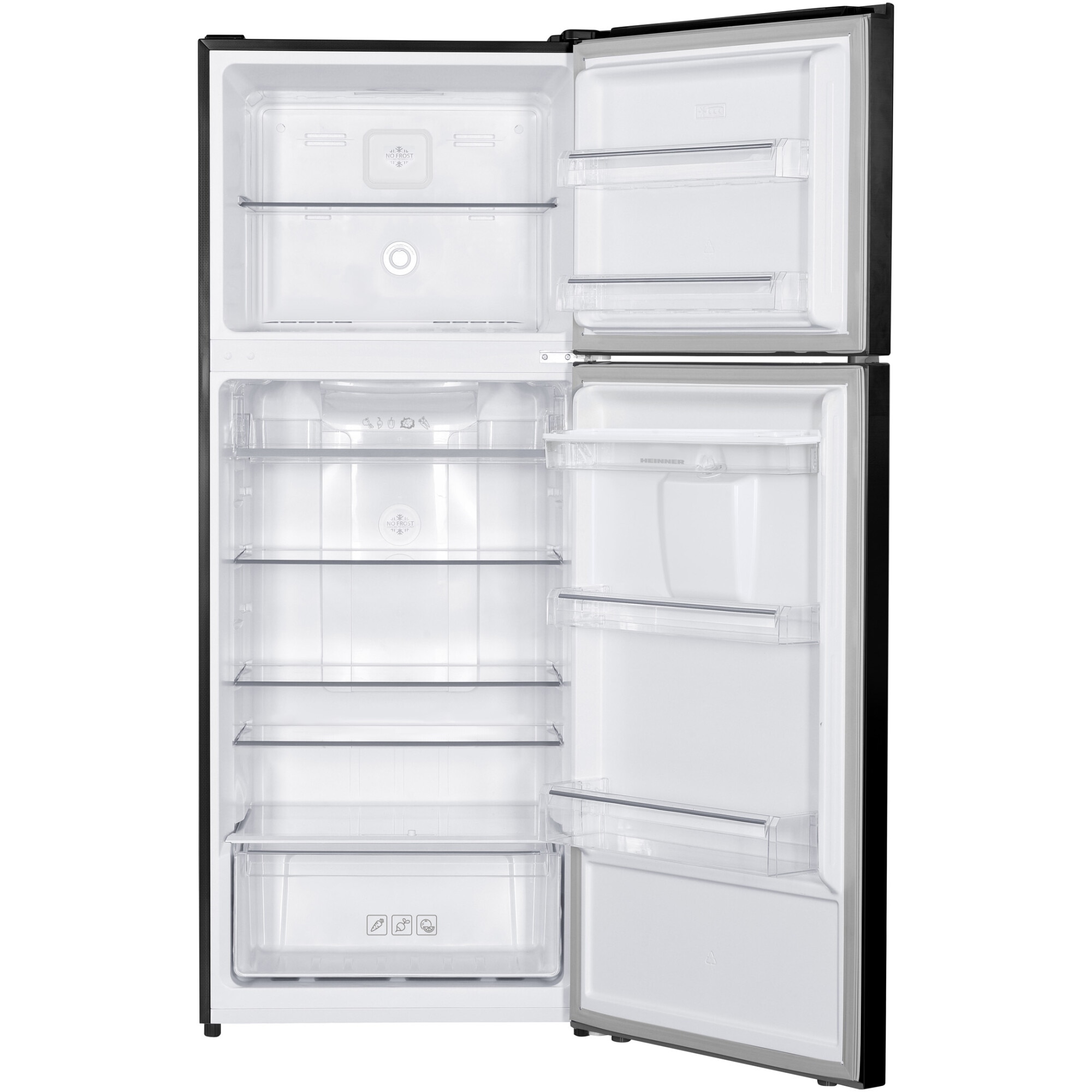 Frigider cu doua usi Heinner HF-HM413NFDXWDE++, 413 l, Full No