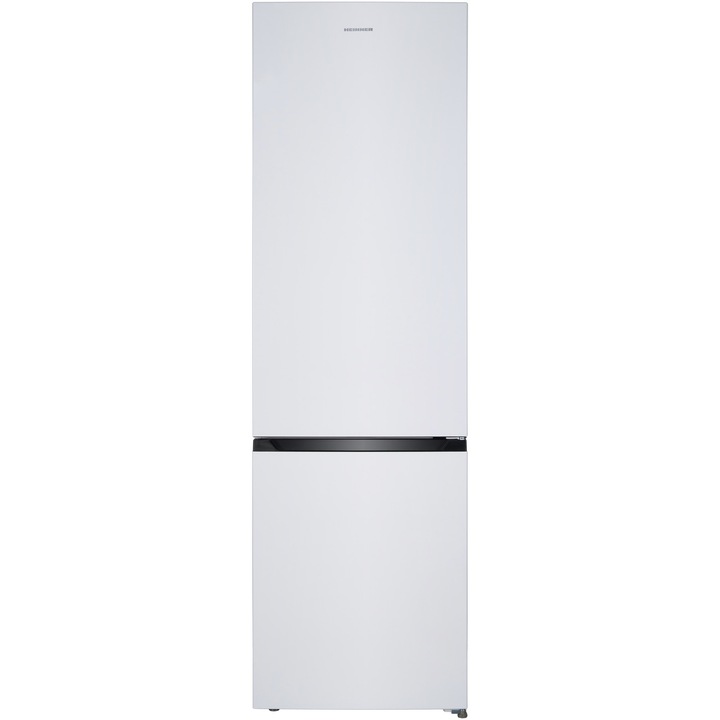 Heinner HCNF-HM326E++ Kombinált hűtőszekrény, 326 l, No Frost, E energiaosztály, Belső kijelző, Elektronikus vezérlés, LED világítás, M 201 cm, Fehér