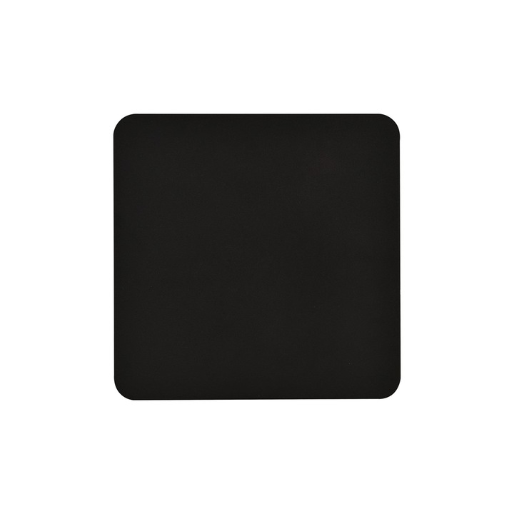 Emibig FORM 1 fali lámpa, fém, fekete, 8W MAX LED, 26cm, 2 darabos szett