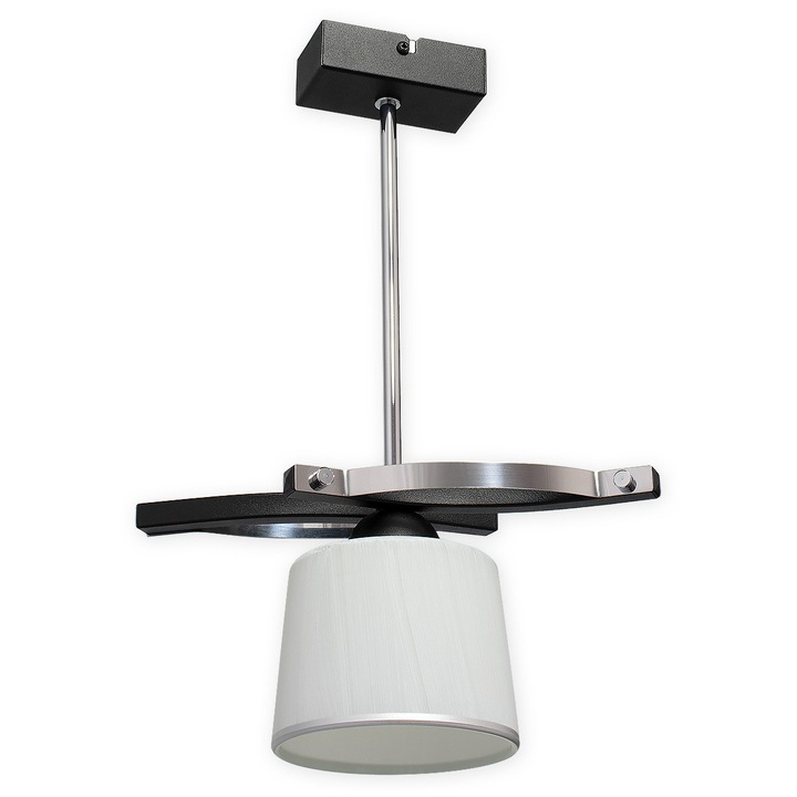 Lustă Lemir, lampă singură, grafit