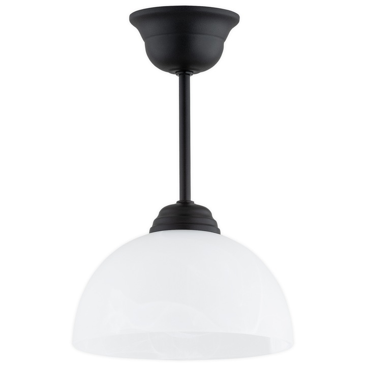 Lustra de perete, Lemir, negru mat/alb