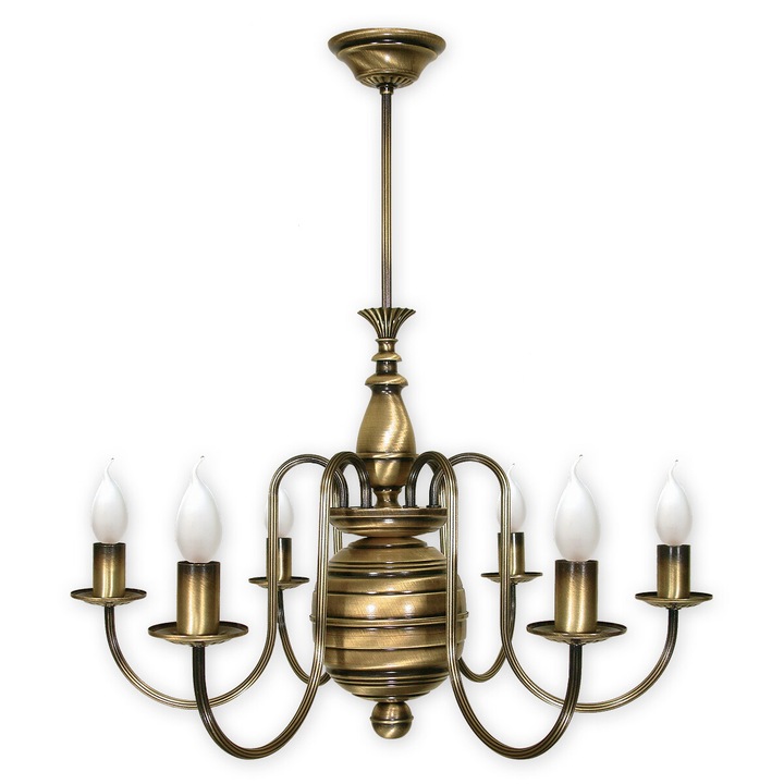 Свещник поставка за свещ 6 светлини