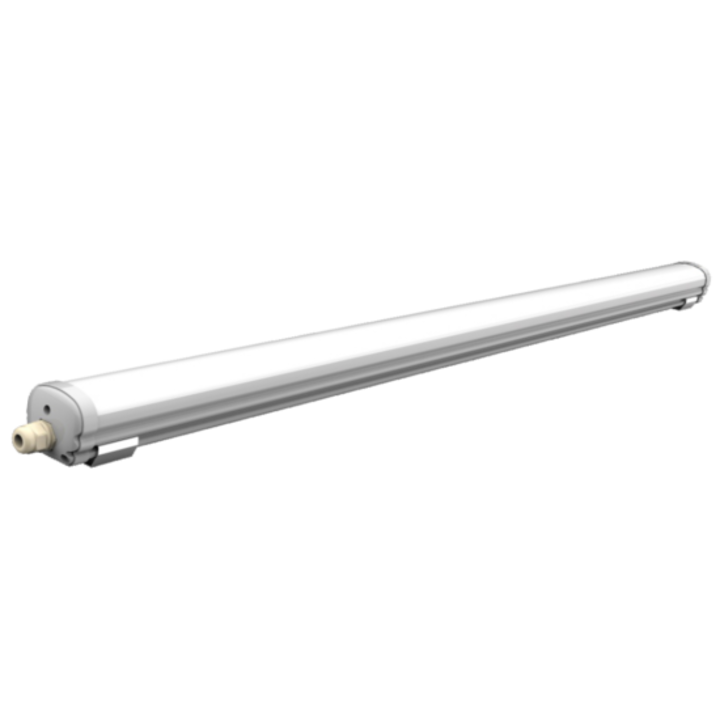 Corp LED IP65, 36W = 72W, 6500K, lumina rece, 1200mm