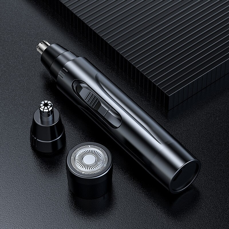 【Vellope】2-in-1 Trimmer Model:9901＋1点 Trimmer 2 in 1 pentru nas, Tovbmup, 2 capete de schimb, electric