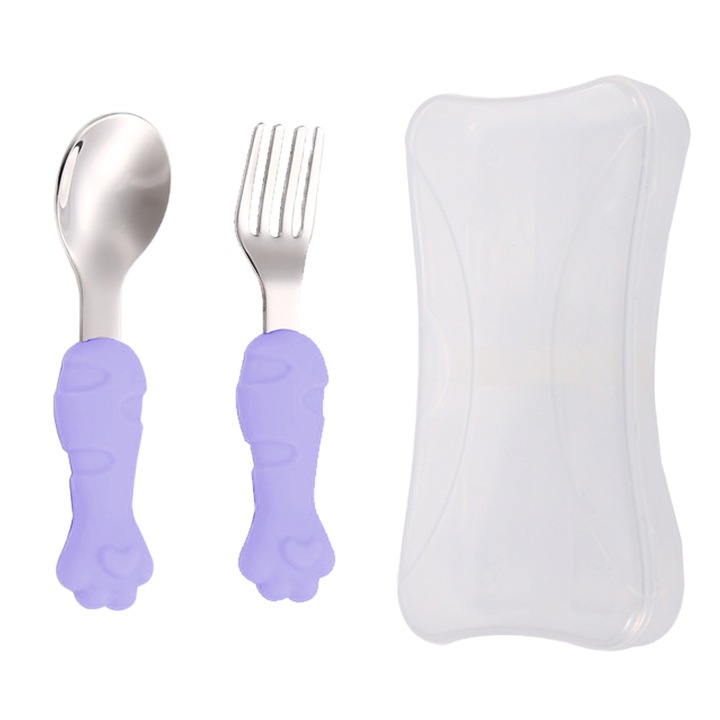Set tacamuri pentru copii QttvbTna, silicon, autodidacte, multicolor