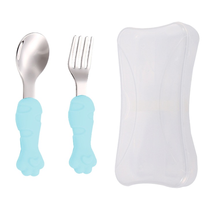 Set tacamuri pentru copii QttvbTna, silicon, autodidacte, multicolor