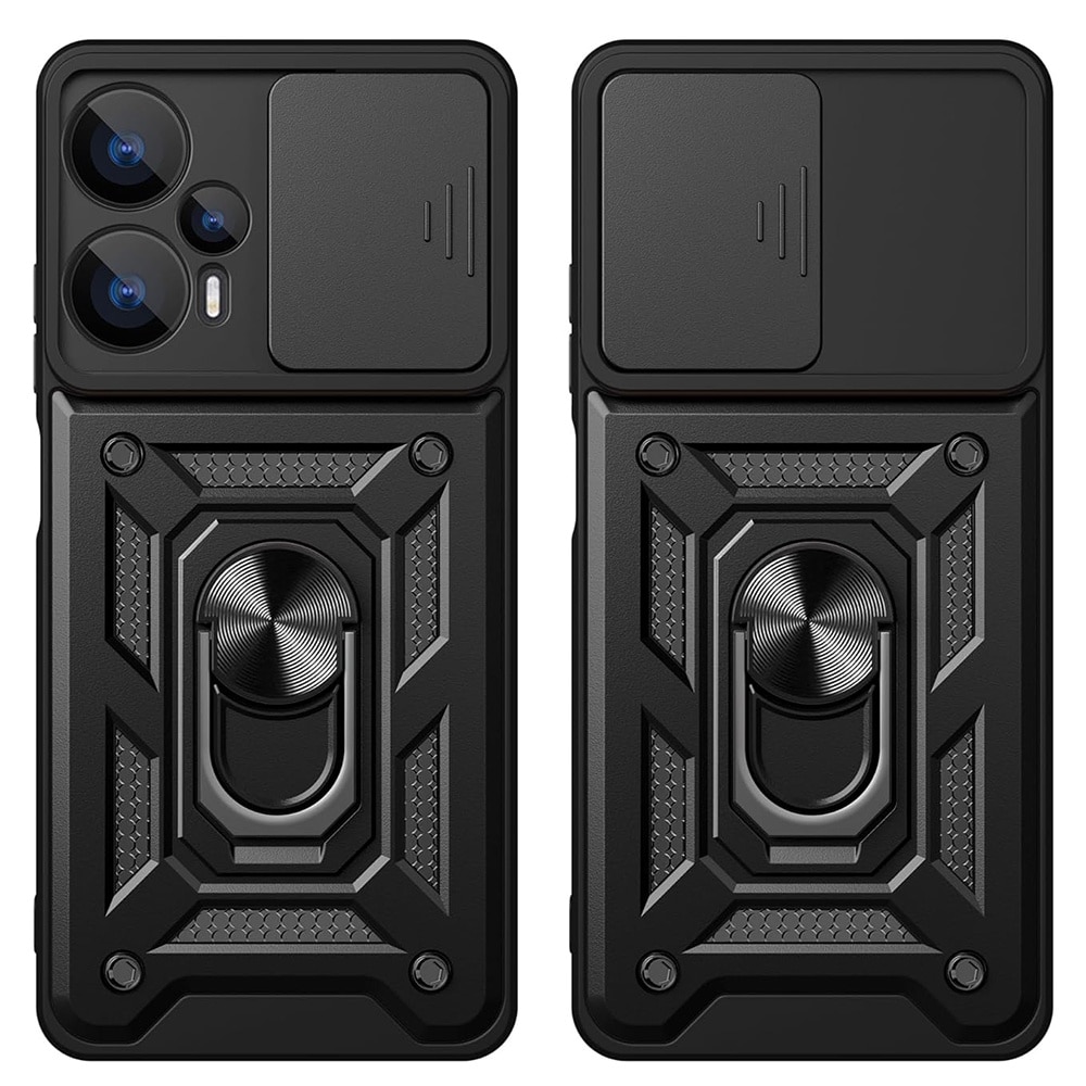 Husa pentru Xiaomi Poco F6 cu protectie camera, Accesorio CamShield, Green