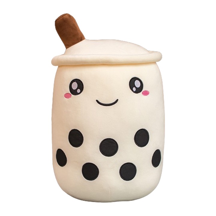 Jucarie de plus HERUSI Bubble Tea zambitor moale multicolor 24x35x50x70cm