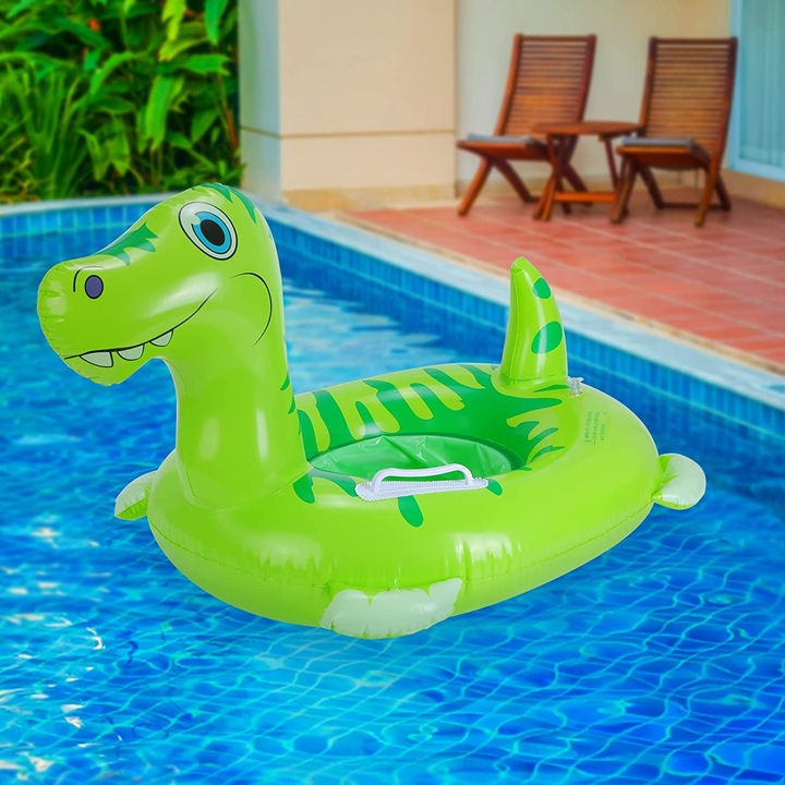 Надуваем дънoзавър, Enforose, дебел винил, зелен