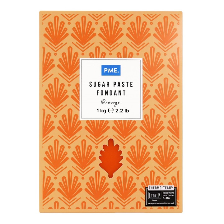 Pasta de zahar portocalie 1 kg, PME