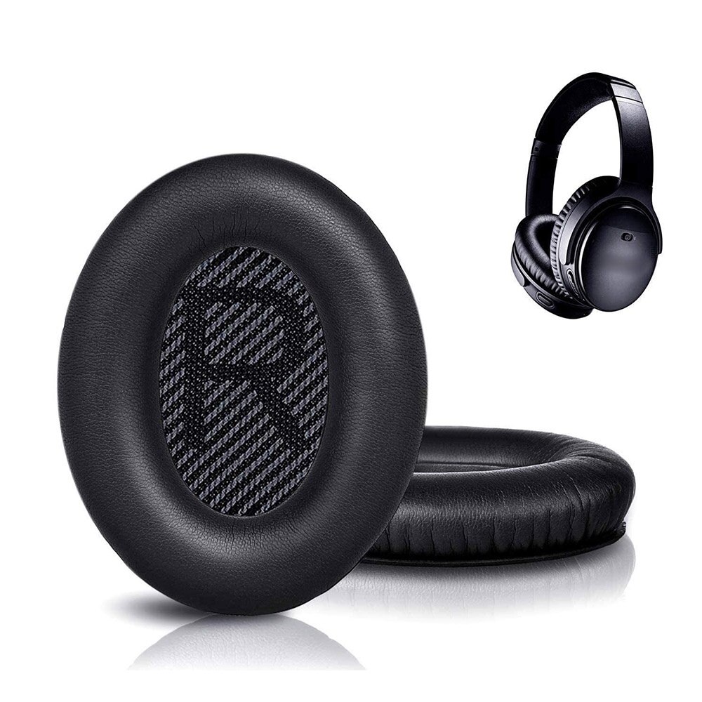 Set earpads pentru casti, PU si spuma cu memorie, pentru casti