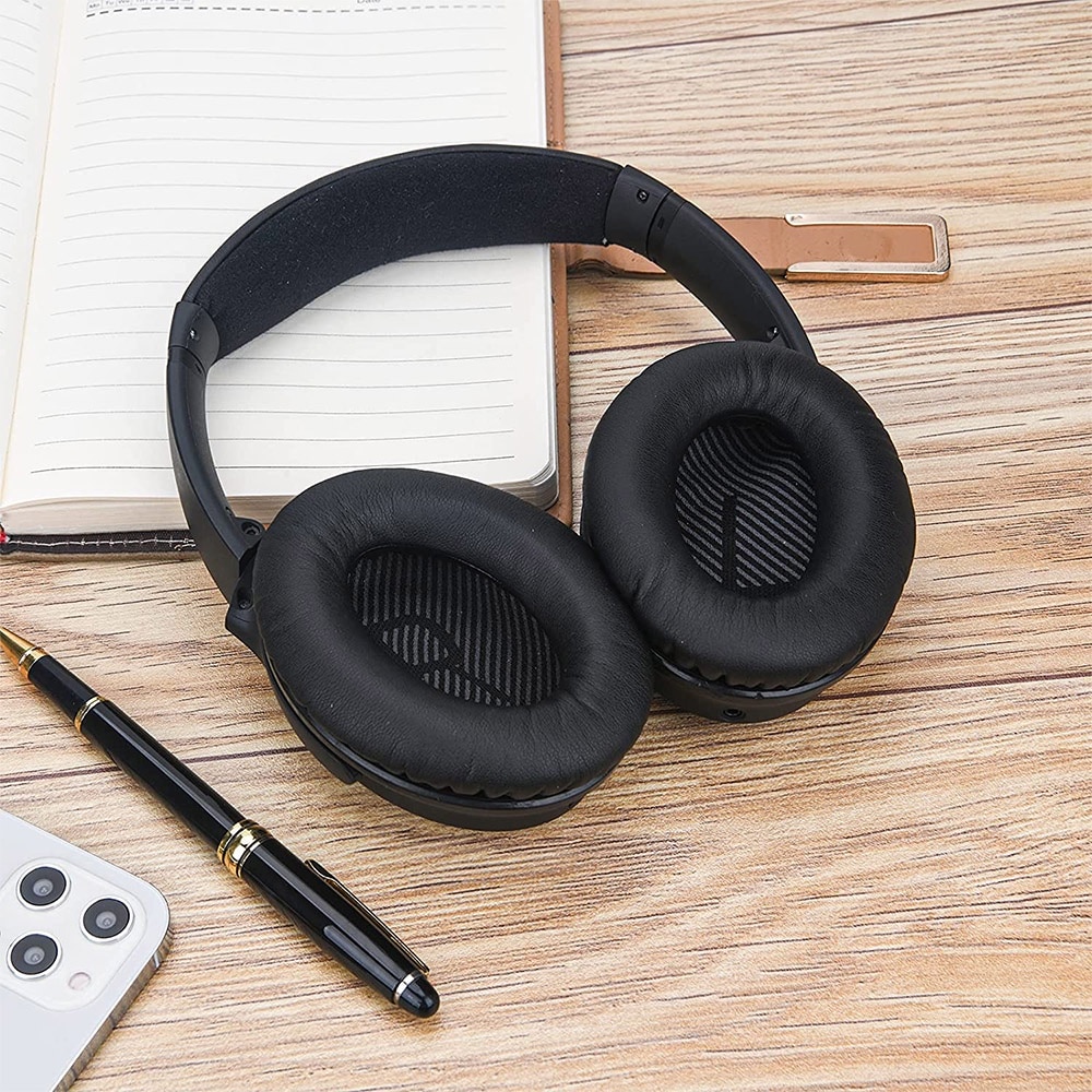 Set earpads pentru casti, PU si spuma cu memorie, pentru casti