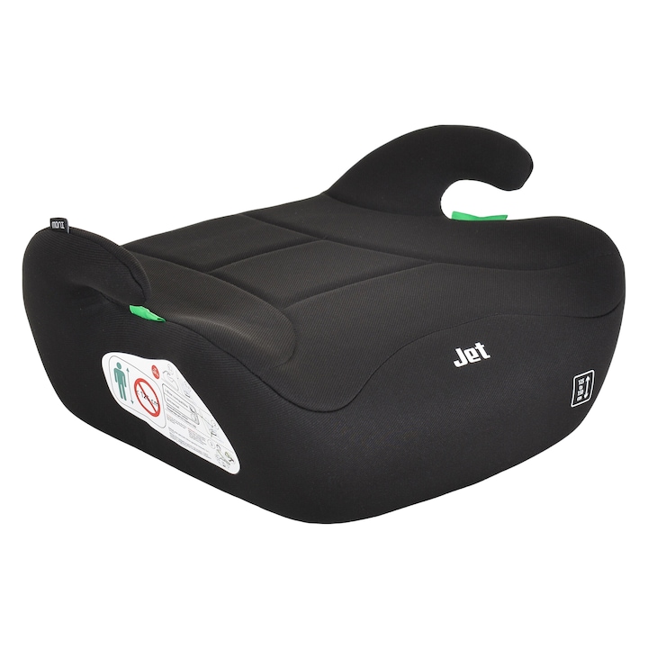 Inaltator auto Moni Jet Booster, omologat R129 iSize, 125-150 cm sau 22-36 kg, Negru