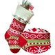 Set Ciorapi de Craciun Cozevdnt, Poliester, Multicolor