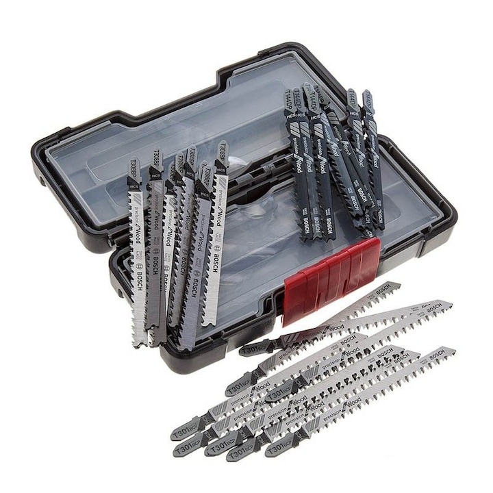 Lame de ferastrau, Bosch ferastrau, 30 buc, Metal/Lemn, Multicolor