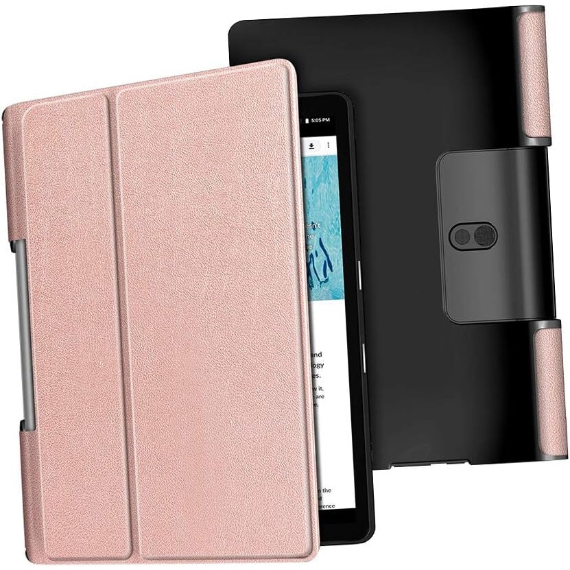 Husa Smart Cover, Sigloo, pentru tableta Lenovo Yoga Tab 11 YT-J706F, 11 inch, 2021, Golden