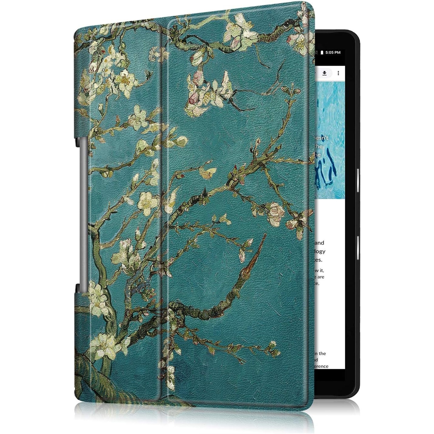 Husa Smart Cover, Sigloo, pentru tableta Lenovo Yoga Tab 11 YT-J706F, 11 inch, 2021, Painted Tree