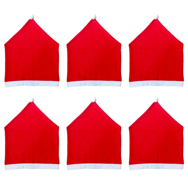 6 darab karácsonyi székhuzat szett, Jormftte, nem szőtt anyag, dekoratív, partikra