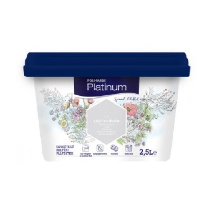 Polifarbe platinum lisztes üröm l30 2.5 l