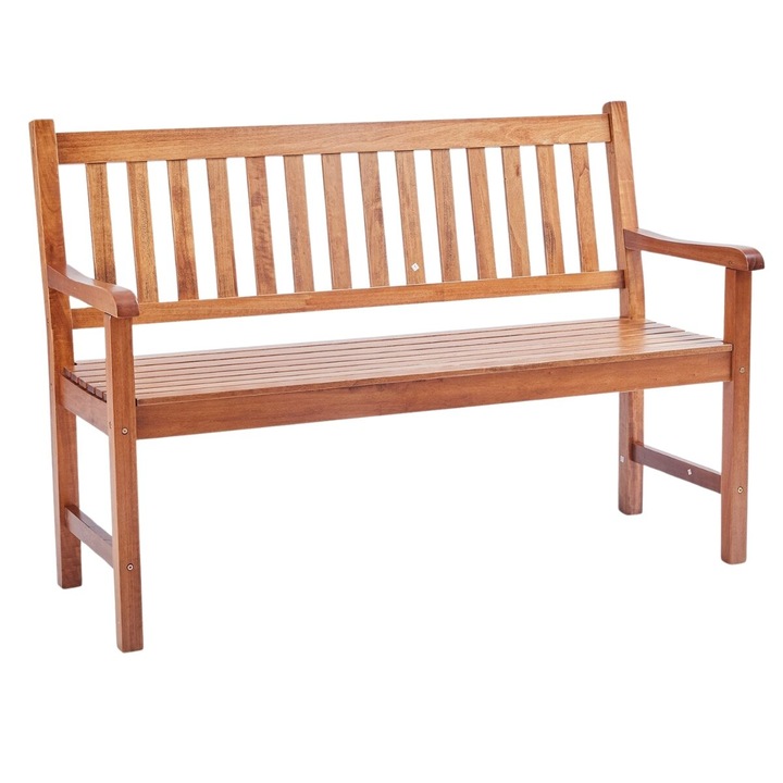Градинска пейка, Дърво, 55,8 x 127 x 87,5 см, 3 души, макс. 363 кг