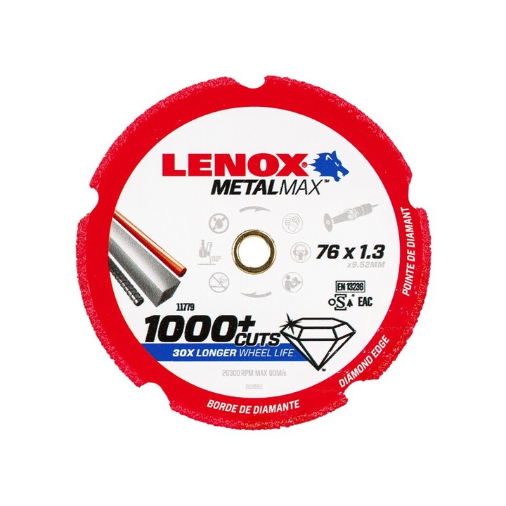 LENOX - Gyémánt vágótárcsa 75x1,3 mm [2030863]