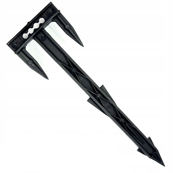 Cui fixare folie antiburuieni straturi, PROCART, model ancora, lungime 17 cm, latime 5 cm, plastic
