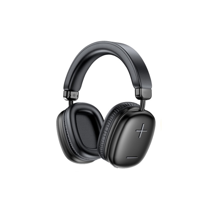 Casti, conectivitate Bluetooth, calitate a sunetului HIFI, anulare pasiva a zgomotului de 25 dB, difuzoare puternice de 40 mm, sunet la 360 de grade