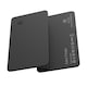 Air Card Tag, inteligent, cu o dimensiune de 190mm, compatibil cu aplicatia Find My & SmartTag, Negru