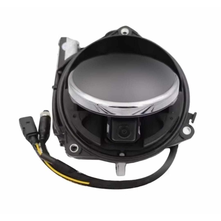 Camera marsarier, model flip in sigla cu lumini RGB, AHD 720/CVBS, unghi 150 grade, pentru VW passat B6, B7, B8 CC, GOLF 6