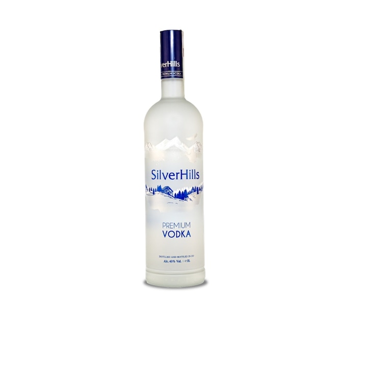Премиум Водка, Silver Hills, Трикратна филтрация, 40 градуса, 1л