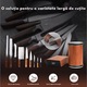 Ascutitor cutite rulant, Zoffer, magnetic, piatra diamantata, 2 granulatii (400/1000), 2 unghiuri (15/20)