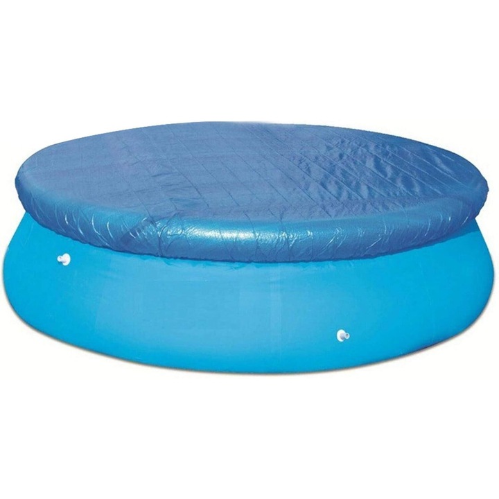 Capac solar pentru piscină, AMRINUGL, impermeabil, 183cm x 183cm albastru