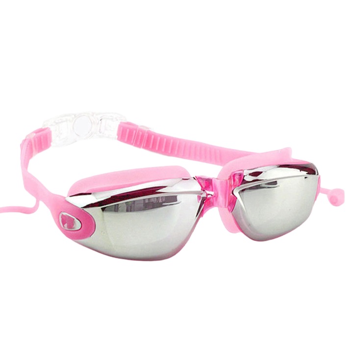 Ochelari de inot unisex, Roz