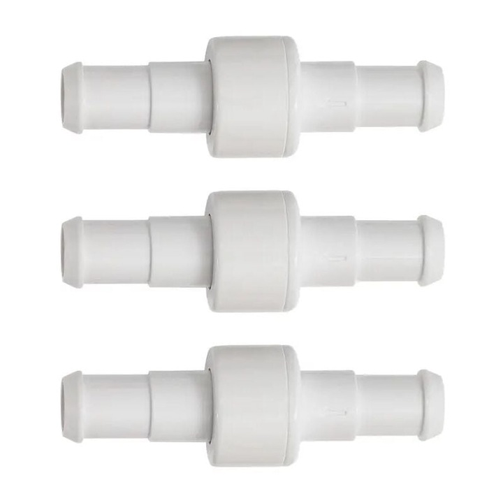 Set 3 bucati racorduri pentru furtun curatare piscina Enforose, ABS, durabilitate ridicata, instalare usoara