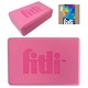 Куб за йога и пилатес, Фитнес блок, 23х15см, FitLi, Розов