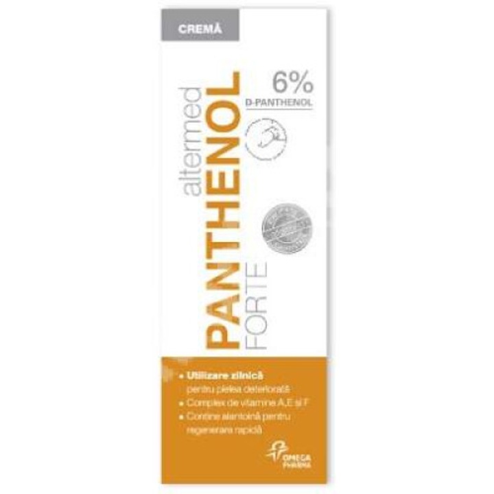 Panthenol Forte krém 6%, 30 g, Omega Pharma