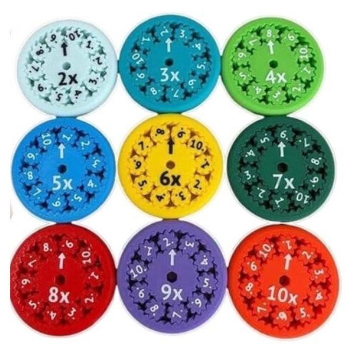 Set 9 jucarii educative, pentru invatare matematica, multicolor