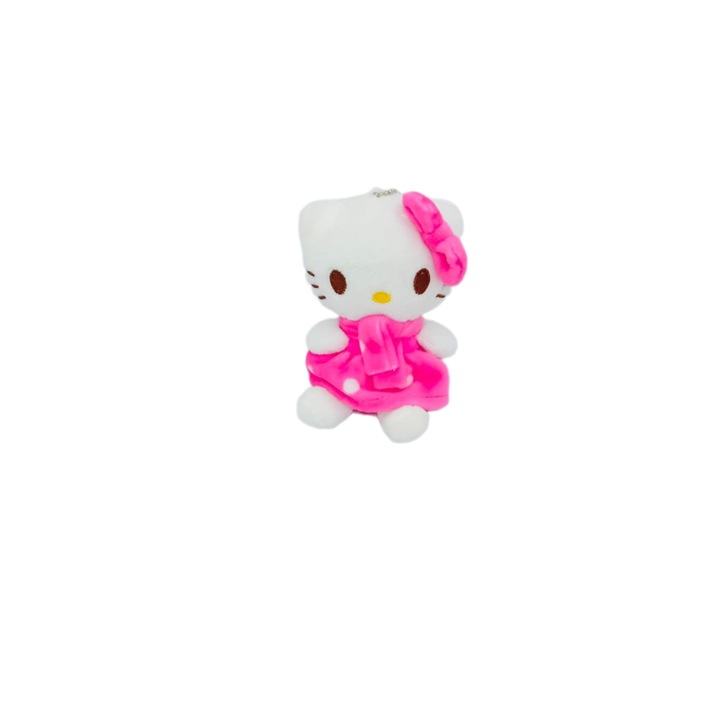 Плюшена играчка Hello Kitty с размер 12 см, Розова