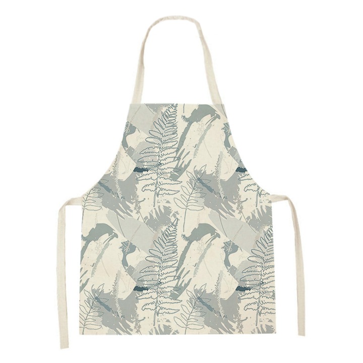 Sort pentru copii, desen abstract cu frunze, material respirabil, ajustabil