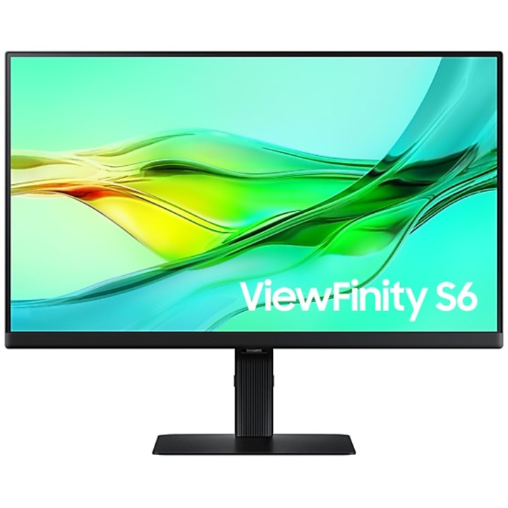Samsung ViewFinity S6 monitor, 24 hüvelykes QHD, IPS, 100 Hz, 5 ms (GTG), HDMI, USB-C