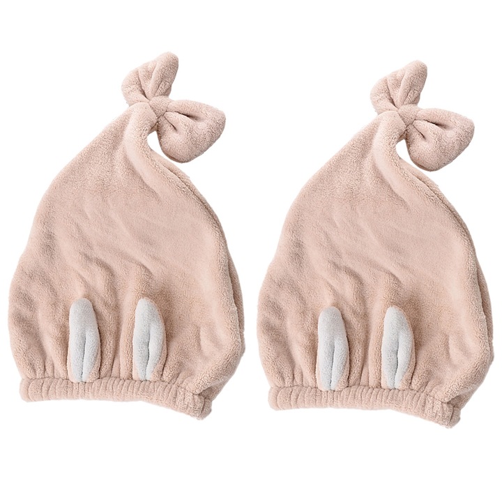 Шапка за сушене на коса, мека, абсорбираща, кърпи за увиване за момичета и жени