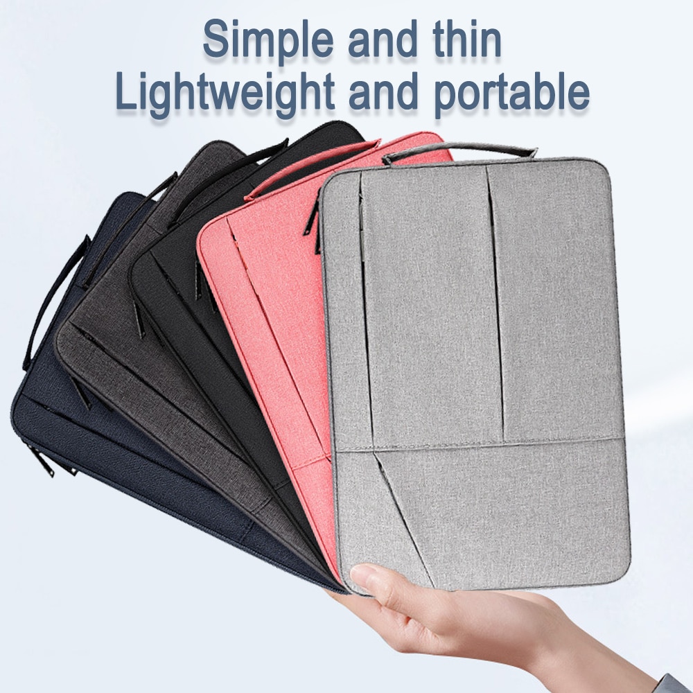Geanta laptop impermeabila, protectie 360, gri, 35x26x3cm