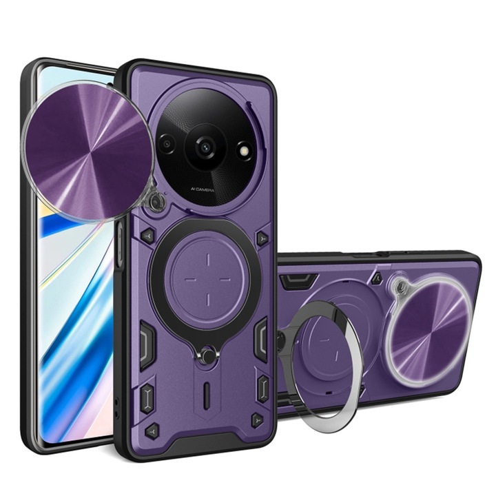 Калъф fixGuard CamGuard Pro за Xiaomi Redmi A3 - Purple