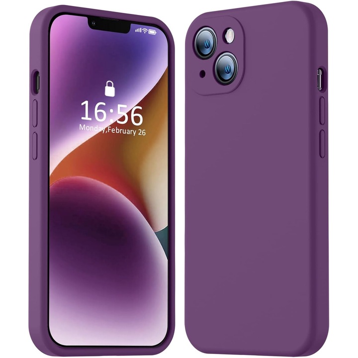 Husa pentru iPhone 7/8/SE 2, SE 2020/SE 3, SE 2022, R504, Silicon, Purple