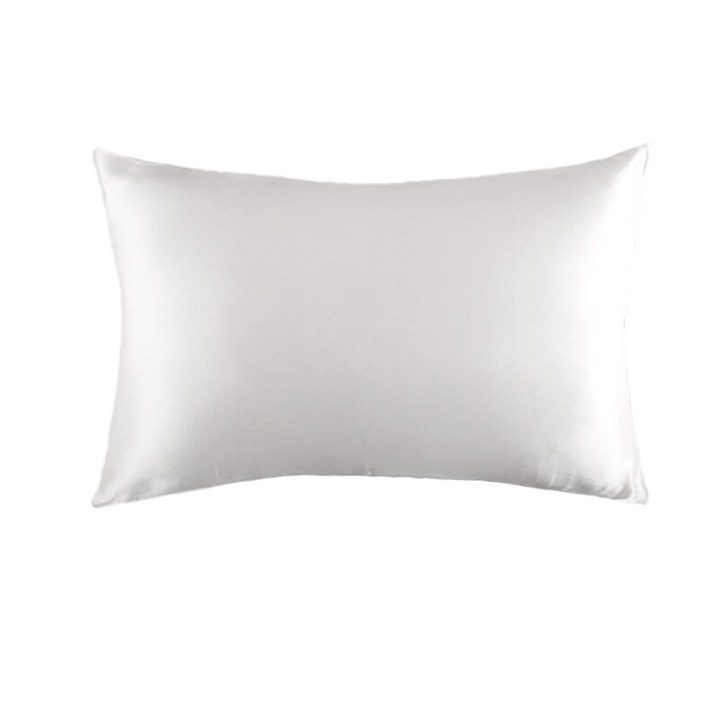 Set 2 Fete de perna, Matase, 40 x 80 cm, Alb