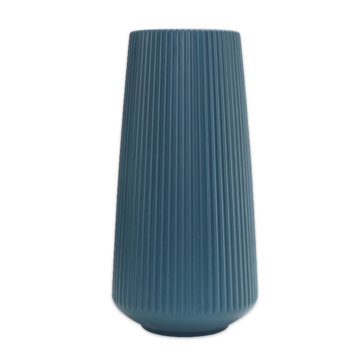 Set Vaza Plastica Decorativa, Design Simplu, Capacitate Mare, Multicolor, 18x18x33cm