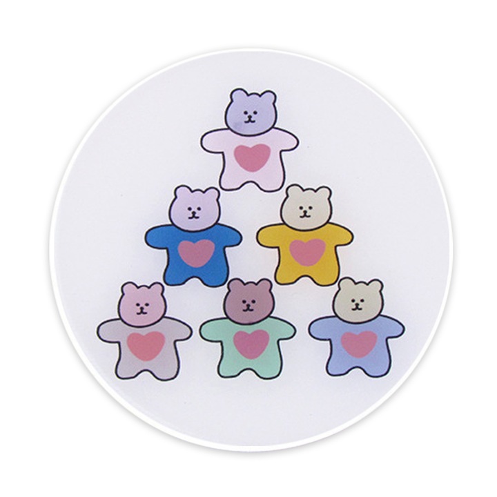 Cutie pentru lentile de contact, multicolor, 7.5x2.8cm, cu oglinda si penseta