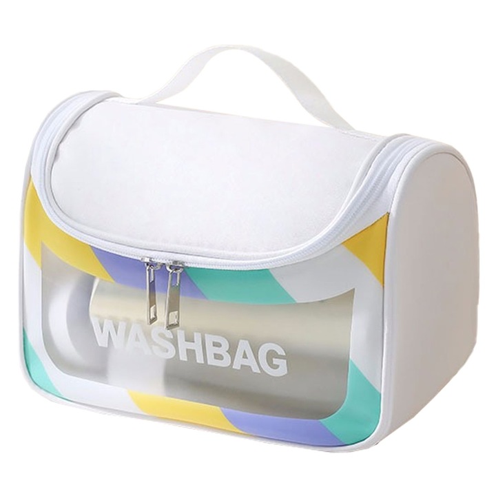 Set trusa de machiaj, Multicolor, 24x14x18cm